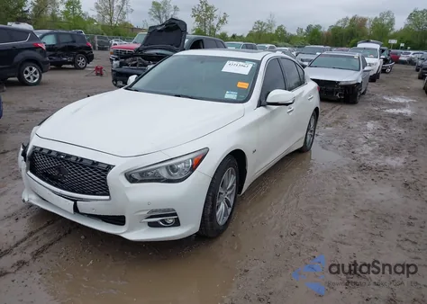 2017 Infiniti Q50 3.0T Premium from USA, damaged, VIN JN1EV7AR4HM837046